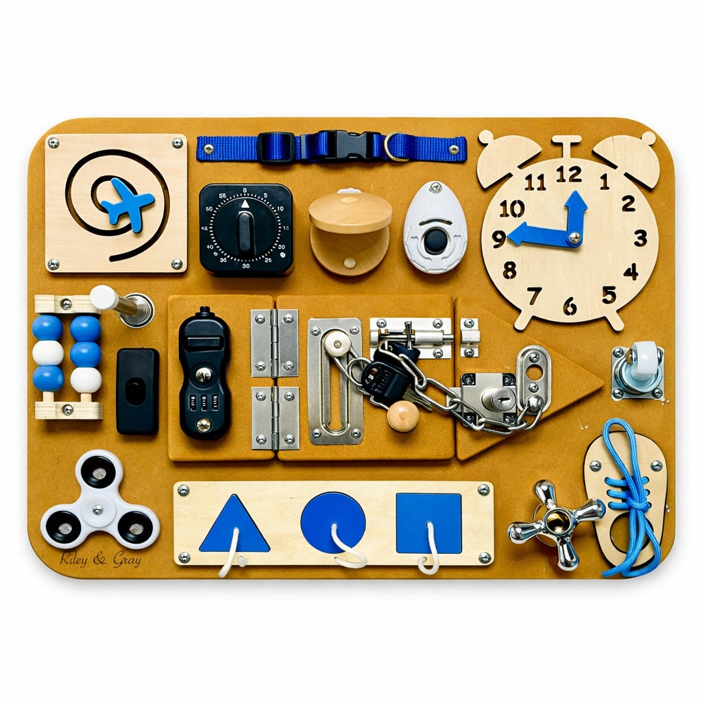 Riley & Gray Educational Busy Board small