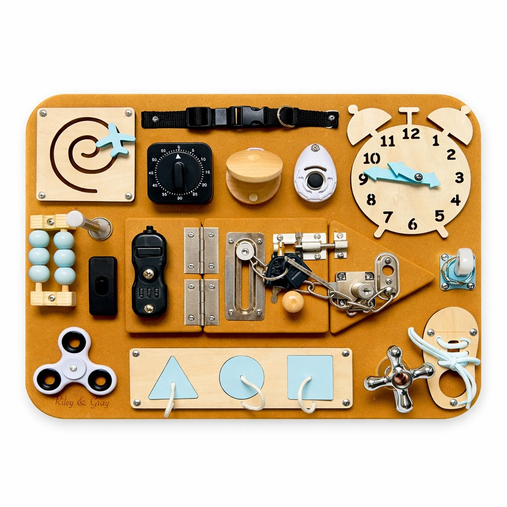 Riley & Gray Educational Busy Board small