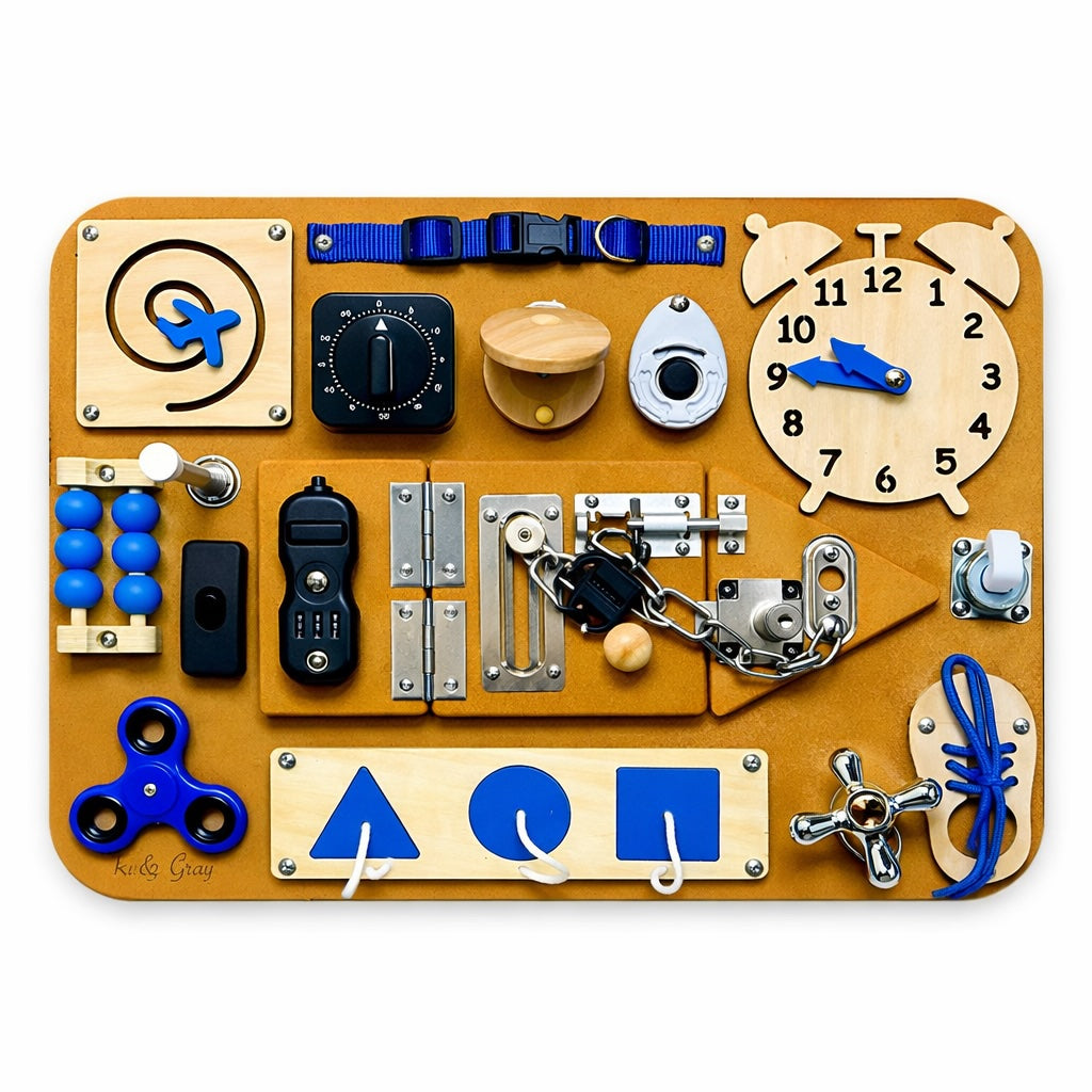 Riley & Gray Educational Busy Board small