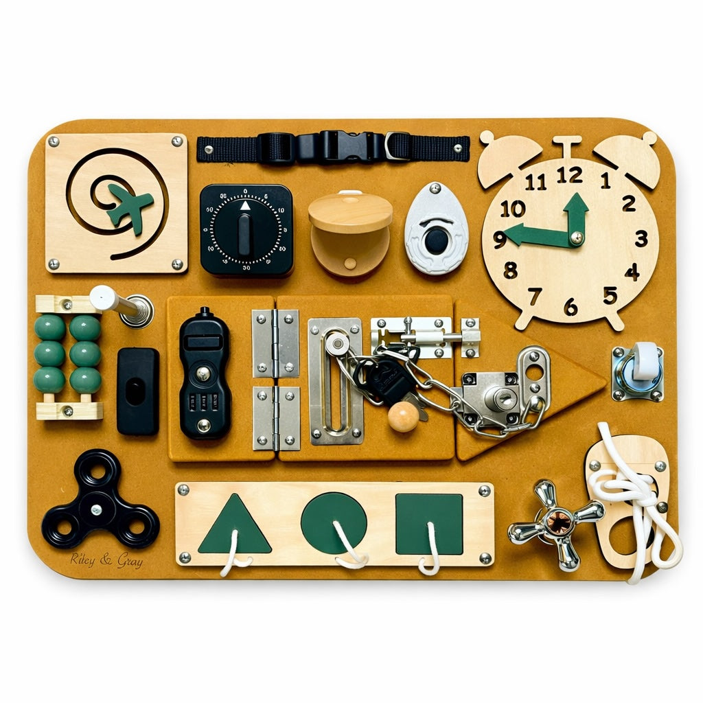 Riley & Gray Educational Busy Board small