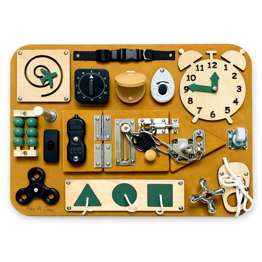 Riley & Gray Educational Busy Board small