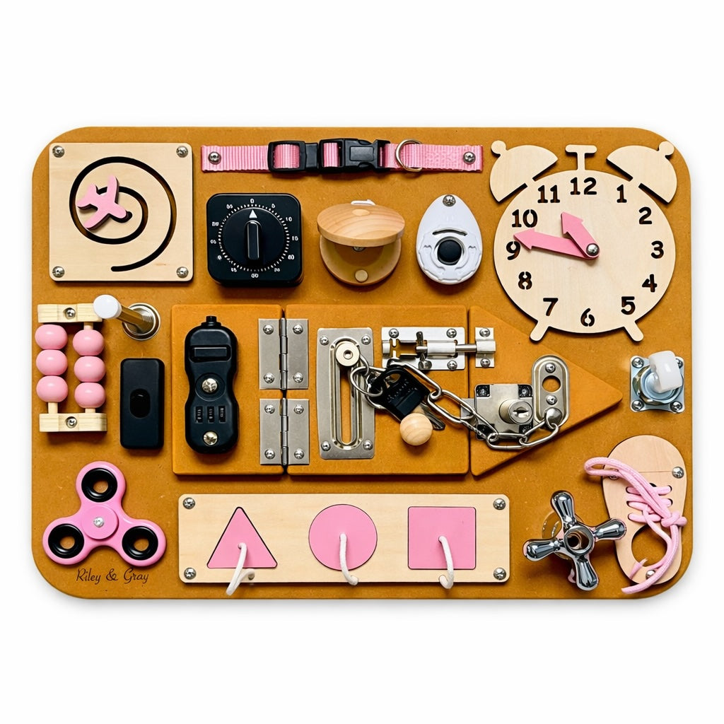 Riley & Gray Educational Busy Board small
