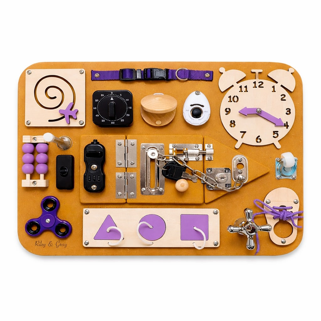 Riley & Gray Educational Busy Board small