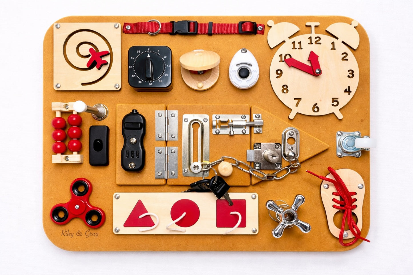 Riley & Gray Educational Busy Board small