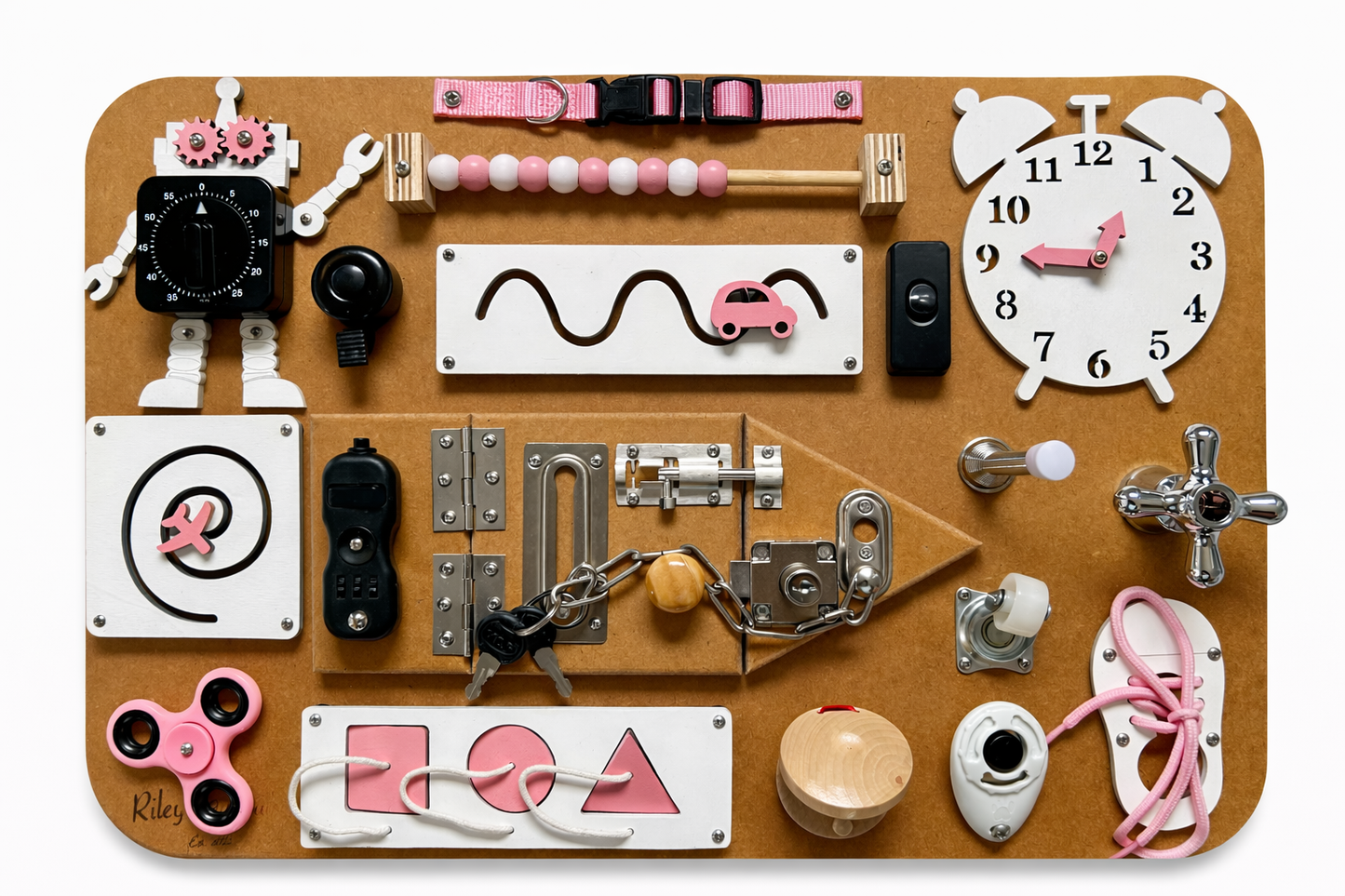 Riley & Gray Montessori Sensory Busy Board Medium