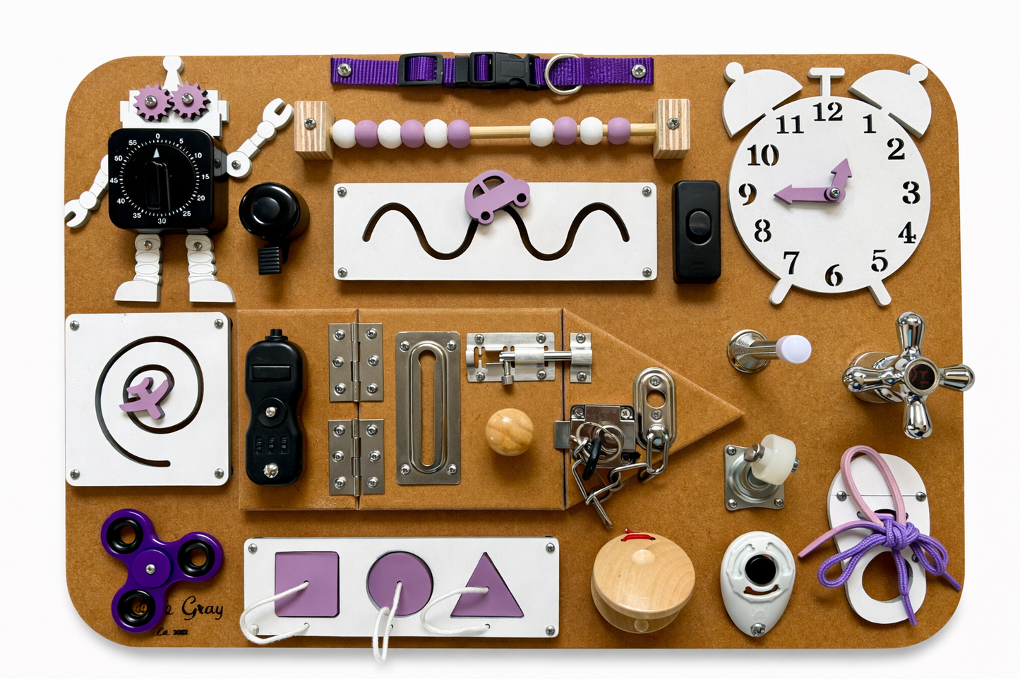 Riley & Gray Montessori Sensory Busy Board Medium