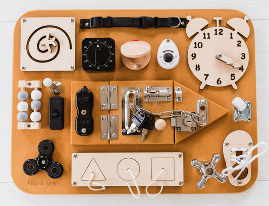 Riley & Gray Educational Busy Board small