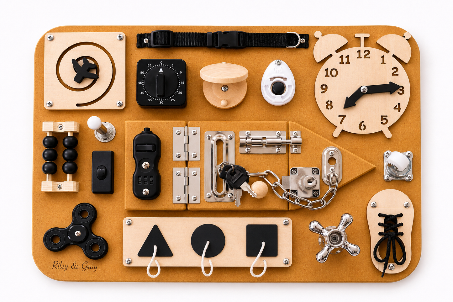 Riley & Gray Educational Busy Board small